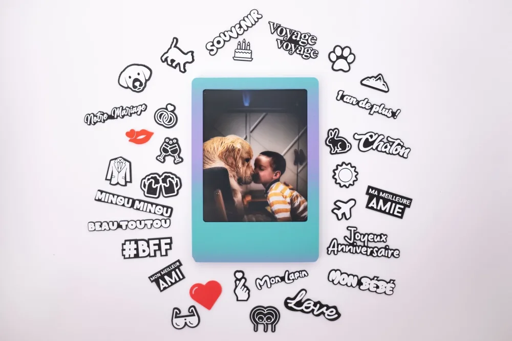 cadre photo emojis - Décalé Katam