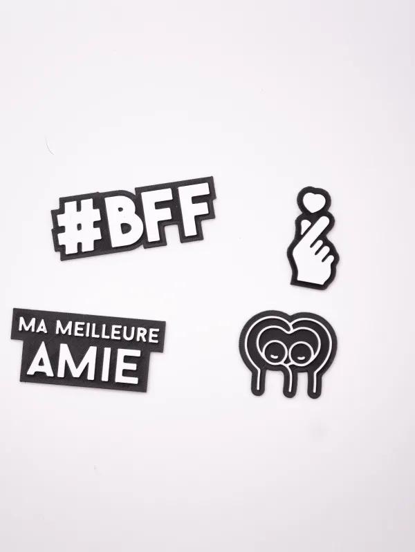 kit emojis meilleure amie fille - Décalé Katam